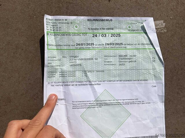 Chladírenský vůz Iveco EuroCargo