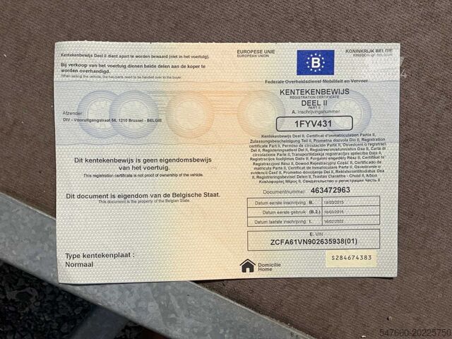 Chladírenský vůz Iveco EuroCargo
