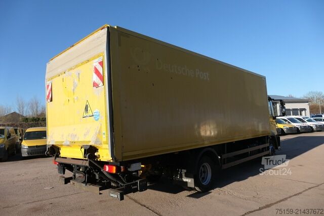 Camion caisson iveco EuroCargo ML 120 E28/P AHK LBW COC AUTOMATIK Koffer 7,00x2,44x1,98