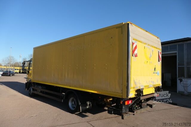 Camion caisson iveco EuroCargo ML 120 E28/P AHK LBW COC AUTOMATIK Koffer 7,00x2,44x1,98