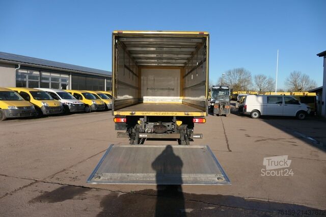 Camion caisson iveco EuroCargo ML 120 E28/P AHK LBW COC AUTOMATIK Koffer 7,00x2,44x1,98
