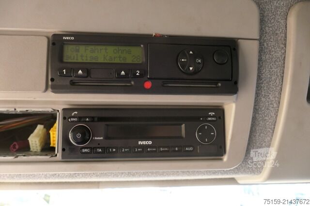 Camion caisson iveco EuroCargo ML 120 E28/P AHK LBW COC AUTOMATIK Koffer 7,00x2,44x1,98
