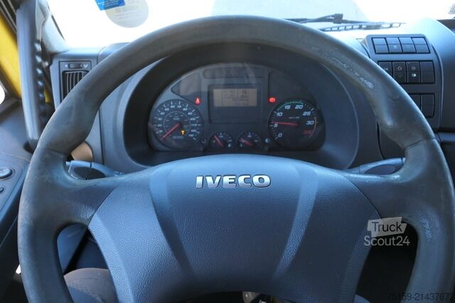 Camion caisson iveco EuroCargo ML 120 E28/P AHK LBW COC AUTOMATIK Koffer 7,00x2,44x1,98