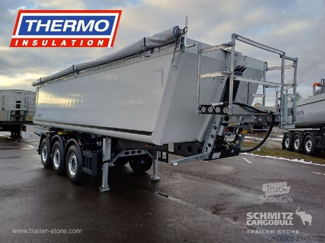 Tippsemitrailer Schmitz Cargobull Kipper Alukastenmulde Thermomulde 25m³