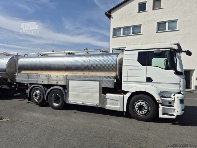 Camion-citerne MAN TGS 26.510 6x2  ISOLIERT - 3 Kammern