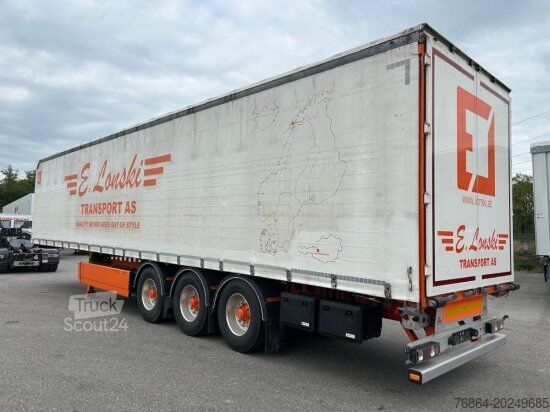 Brandalı açık yarı römork BERGER SAPL 24 LTN LIGHT, 5730 KG, 1A LIFT, 3A GELENKT