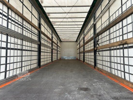 Brandalı açık yarı römork BERGER SAPL 24 LTN LIGHT, 5730 KG, 1A LIFT, 3A GELENKT