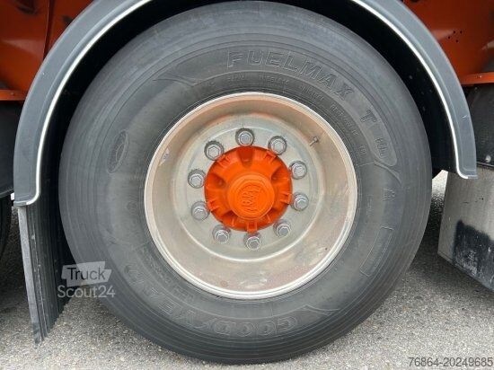 Brandalı açık yarı römork BERGER SAPL 24 LTN LIGHT, 5730 KG, 1A LIFT, 3A GELENKT