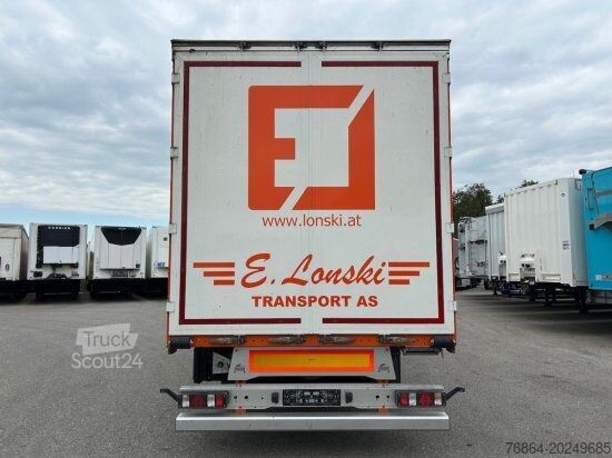 Brandalı açık yarı römork BERGER SAPL 24 LTN LIGHT, 5730 KG, 1A LIFT, 3A GELENKT