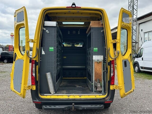 Kapalı kasa kamyonet yüksek Mercedes-Benz Sprinter 314 L1H2 Automat Werkstat Bott