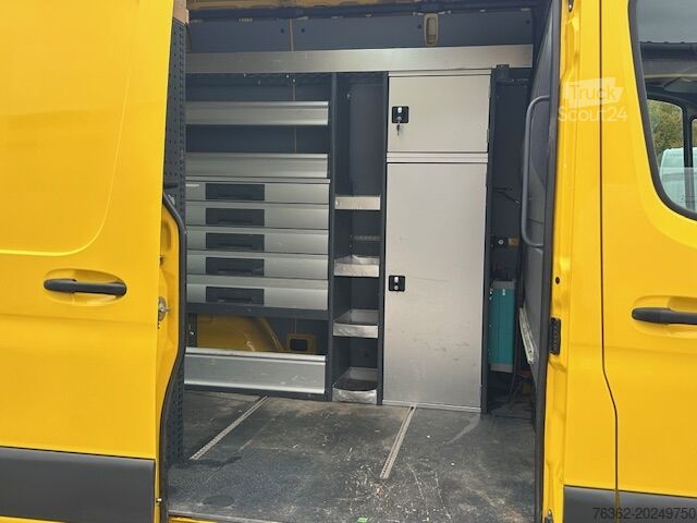 Kapalı kasa kamyonet yüksek Mercedes-Benz Sprinter 314 L1H2 Automat Werkstat Bott