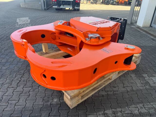 Westtech Woodcracker W1800 splitting tong / RTW28 rotator / NEW Westtech Woodcracker W1800 Spaltzange / RTW28 Rotator / NEU