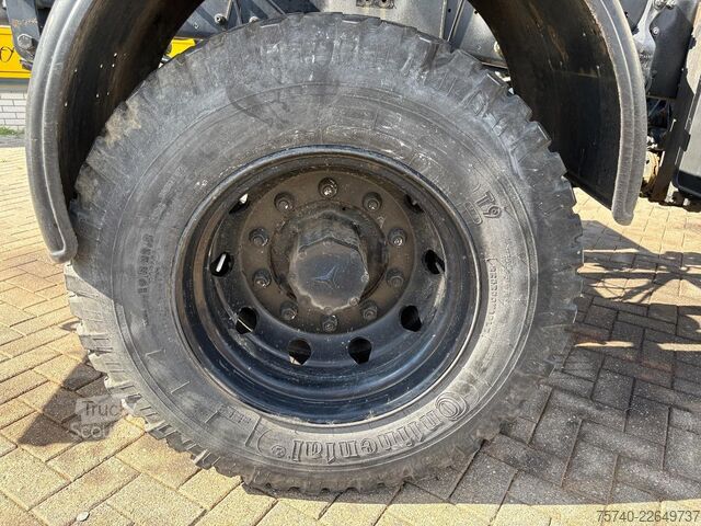 Chassi med hytt Mercedes-Benz SK  1224 + 4X4 + 14173 KM + EURO 2 + retarder +...