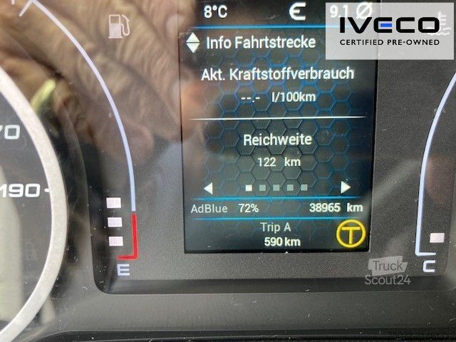 Fourgon tôlé IVECO 35S16 MAXI / AHK / Fahrtenschreiber / wenig Km