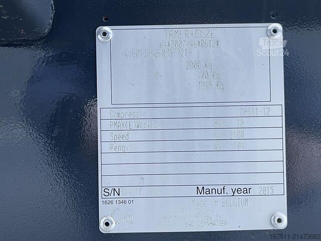 Compresseur frigorifique Atlas Copco CPS 11 - 12 / XAHS 186 DD - N