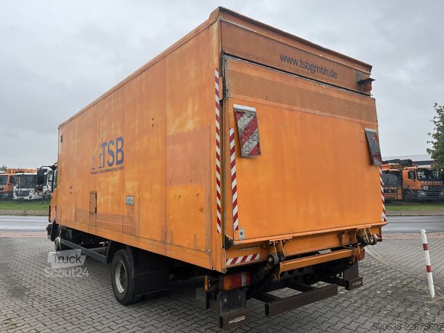 Vrachtwagen met bakwagen MAN TGL 10.180, Blatt / Blatt, Koffer, LBW