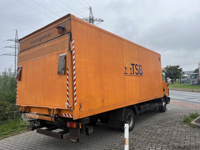 Vrachtwagen met bakwagen MAN TGL 10.180, Blatt / Blatt, Koffer, LBW