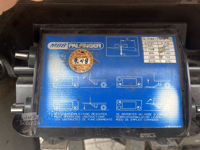 Vrachtwagen met bakwagen MAN TGL 10.180, Blatt / Blatt, Koffer, LBW