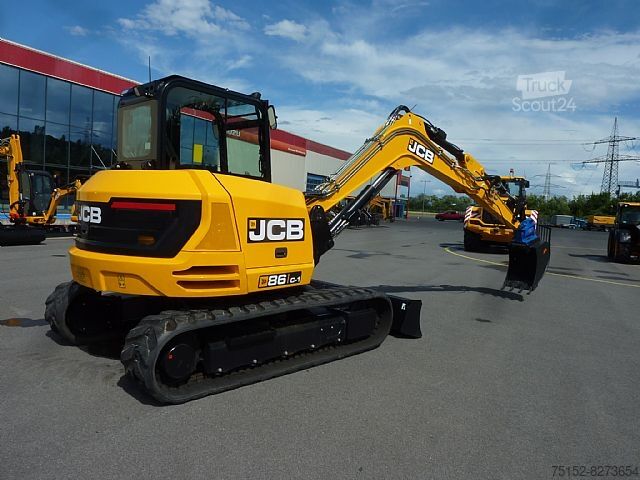 Minibagry JCB 86C-1 Midibagger