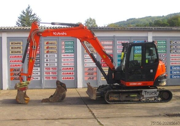 Graafmachine op rupsbanden Kubota Kubota KX080-4a2