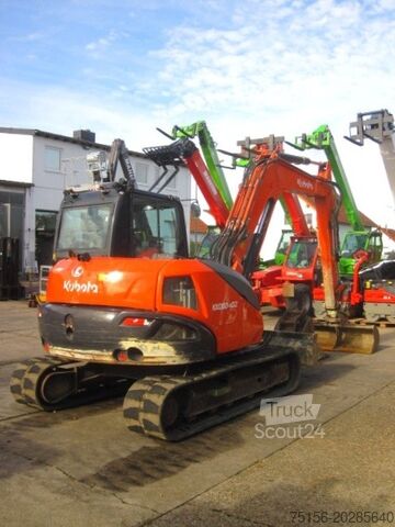 Graafmachine op rupsbanden Kubota Kubota KX080-4a2