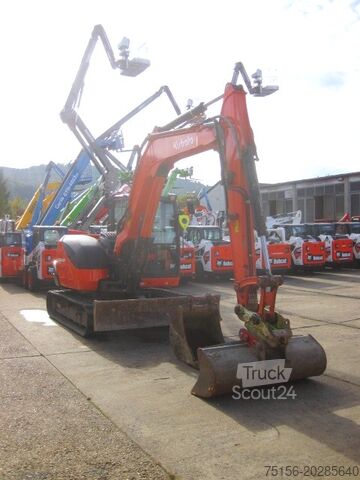 Graafmachine op rupsbanden Kubota Kubota KX080-4a2
