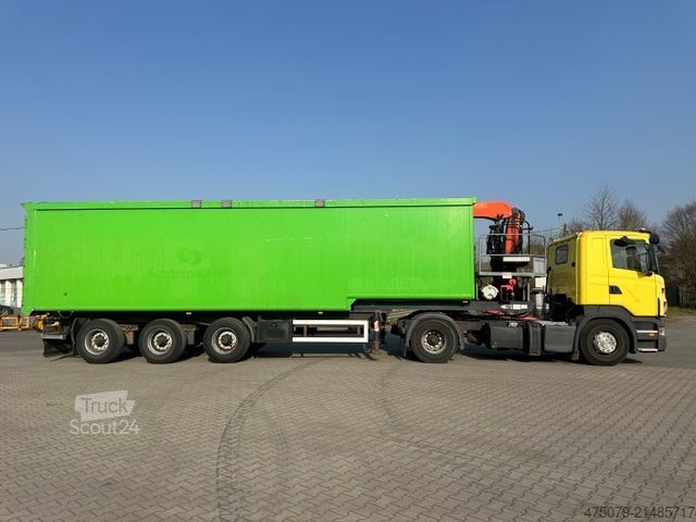 Billenős félpótkocsi  Reiling Glas Recycling / Palfinger PK 18000