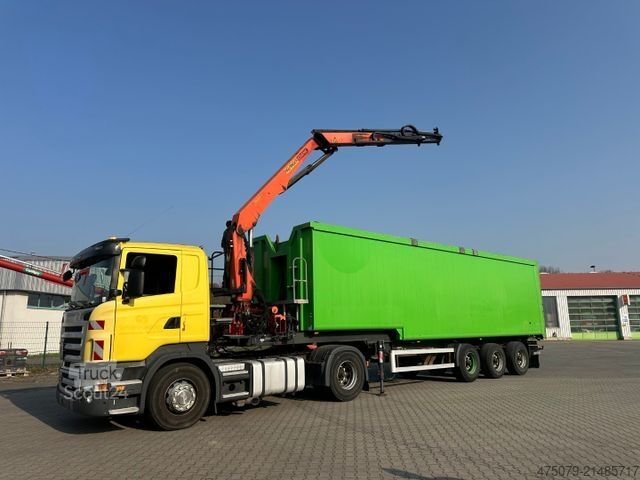 Billenős félpótkocsi  Reiling Glas Recycling / Palfinger PK 18000