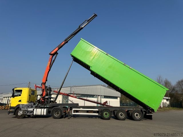 Billenős félpótkocsi  Reiling Glas Recycling / Palfinger PK 18000