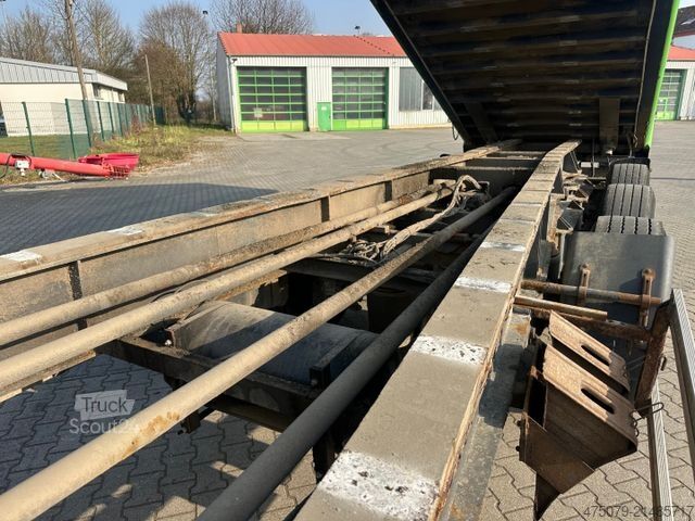 Billenős félpótkocsi  Reiling Glas Recycling / Palfinger PK 18000