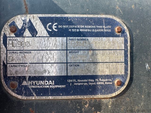 Wiellader HYUNDAI HL 965