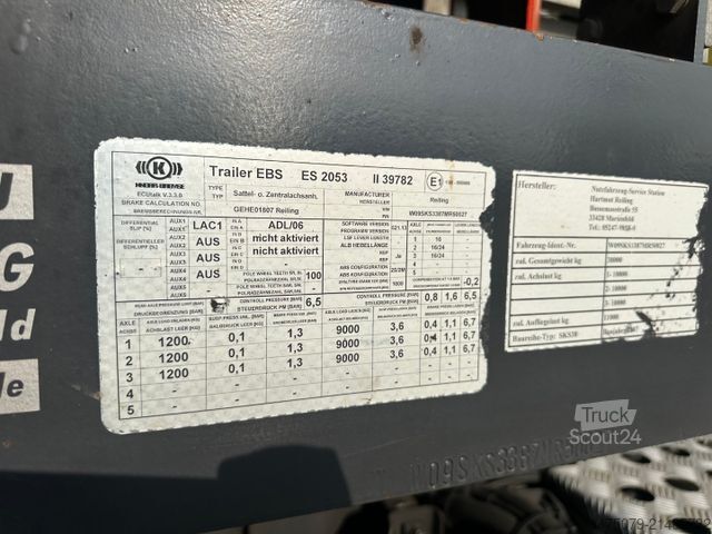 Standardowy ciągnik siodłowy SCANIA R 420 / Glas Recycling / Palfinger PK 18000