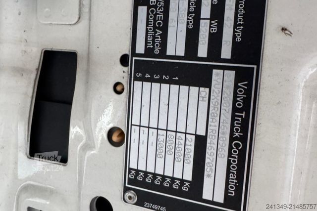 Kutu kamyonu VOLVO FM-380 4x2 Koffer