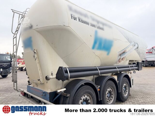 Semi-remorque silo Feldbinder EUT 38.3-3, Liftachse, 3 Kammern, ca. 38.000l