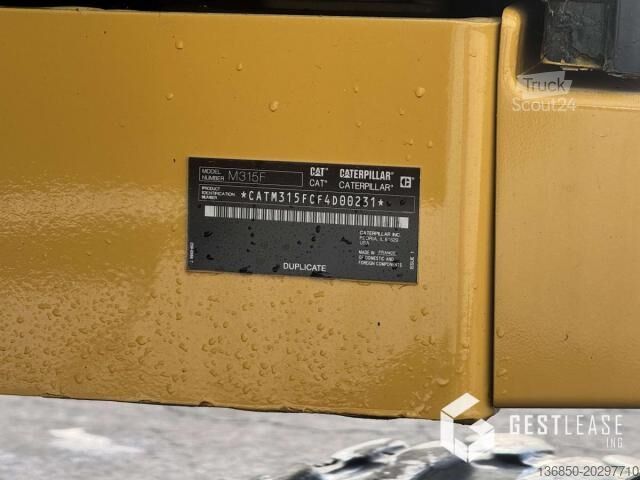 Graaflaadmachine Caterpillar M315F