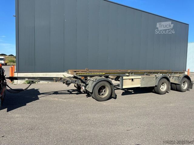 Prevoz zabojnikov AJK AET - 30T CONTAINERAANHANGER - SAF - DISC BRAKE...