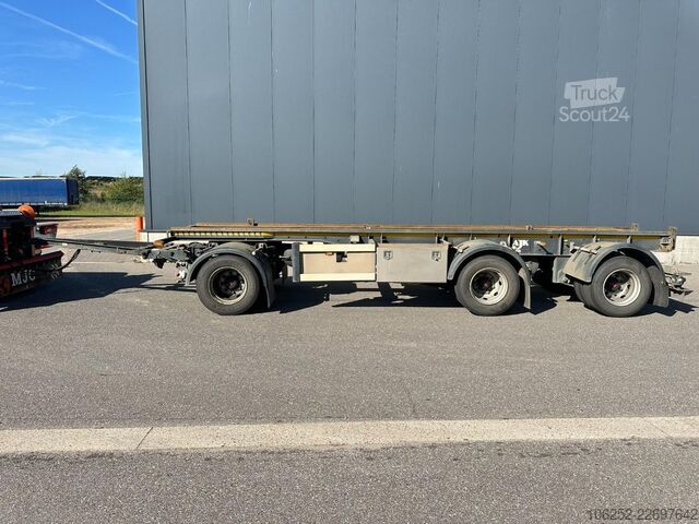 Prevoz zabojnikov AJK AET - 30T CONTAINERAANHANGER - SAF - DISC BRAKE...
