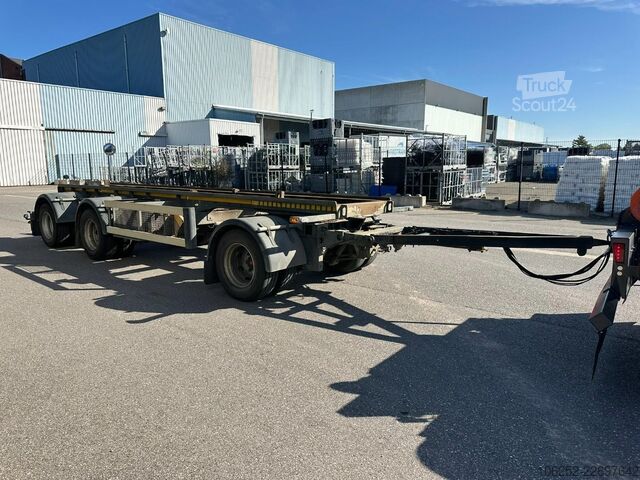 Prevoz zabojnikov AJK AET - 30T CONTAINERAANHANGER - SAF - DISC BRAKE...