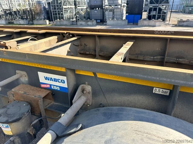 Transportul de containere AJK AET - 30T CONTAINERAANHANGER - SAF - DISC BRAKE...