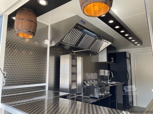 Satış römorku Vekaufsanhänger Dönergrill