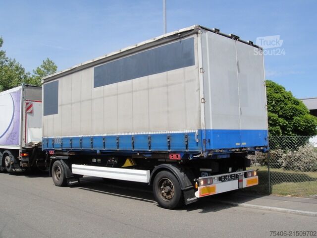 Cserélhető alvázas pótkocsi krone Wechselfahrgestell mit Wechselbrücke