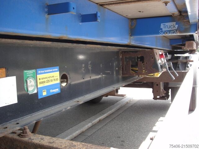 Cserélhető alvázas pótkocsi krone Wechselfahrgestell mit Wechselbrücke