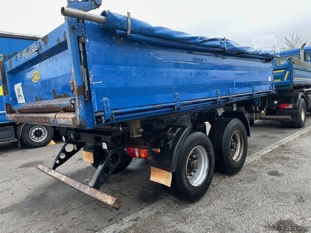 Three-way tipper trailer meiller Tandem Kippanhänger RTDK-18