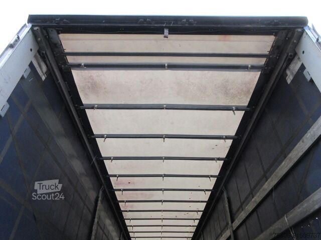 Auflieger mit Pritsche & Plane schmitz Cargobull SCS24/L, LBW ,Liftachse Edscha Palka