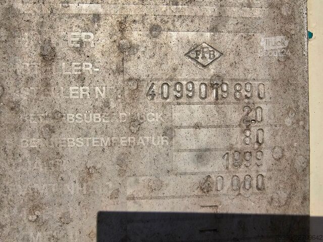 Szállító siló félpótkocsi FELDBINDER 40m³