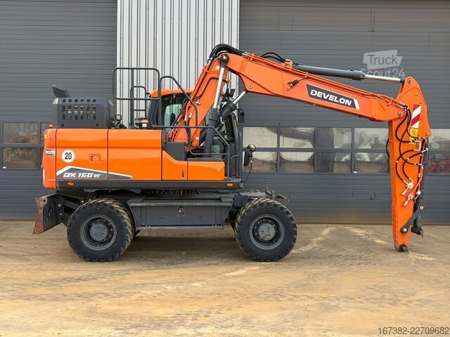 Kolesni bager Develon DX160W-7