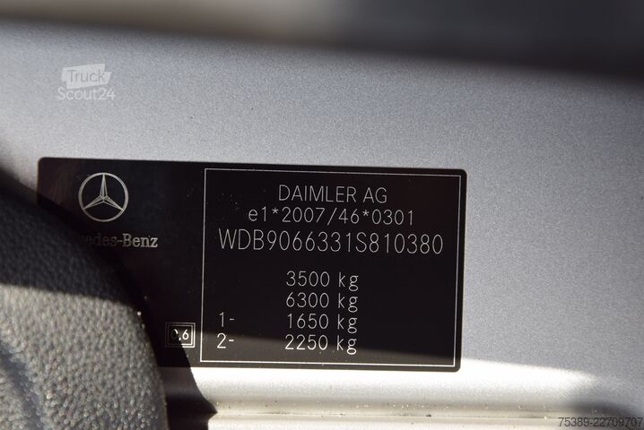 Aukštas mikroautobusas Mercedes-Benz Sprinter  316 L2H2 Regale 2xSchiebetür AHK Klima