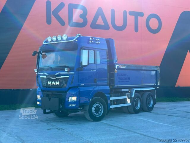 Samovozilo MAN TGX 33.580 6x4 INTARDER / FULL STEEL / BOX L=45...