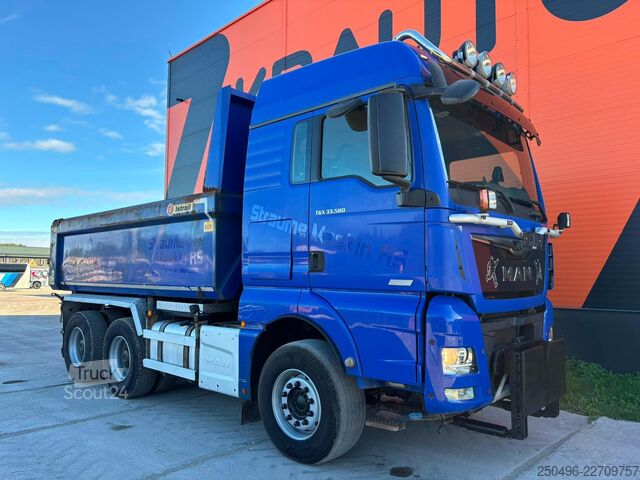 Samovozilo MAN TGX 33.580 6x4 INTARDER / FULL STEEL / BOX L=45...