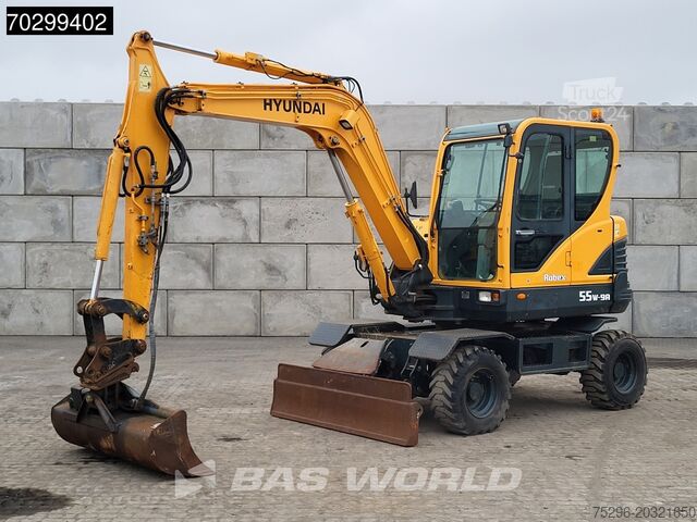 Excavator pe roți Hyundai Robex 55W-9A EPA